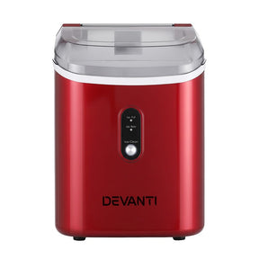 Devanti Ice Maker Machine 15kg Nugget Chewable Ice Cube - SportZone.co.nz