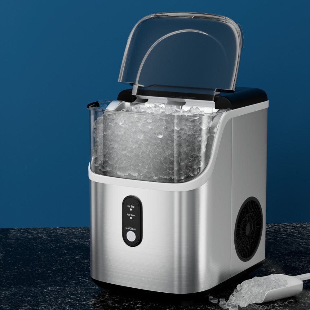 Devanti Ice Maker Machine 15kg Nugget Ice Cube - SportZone.co.nz