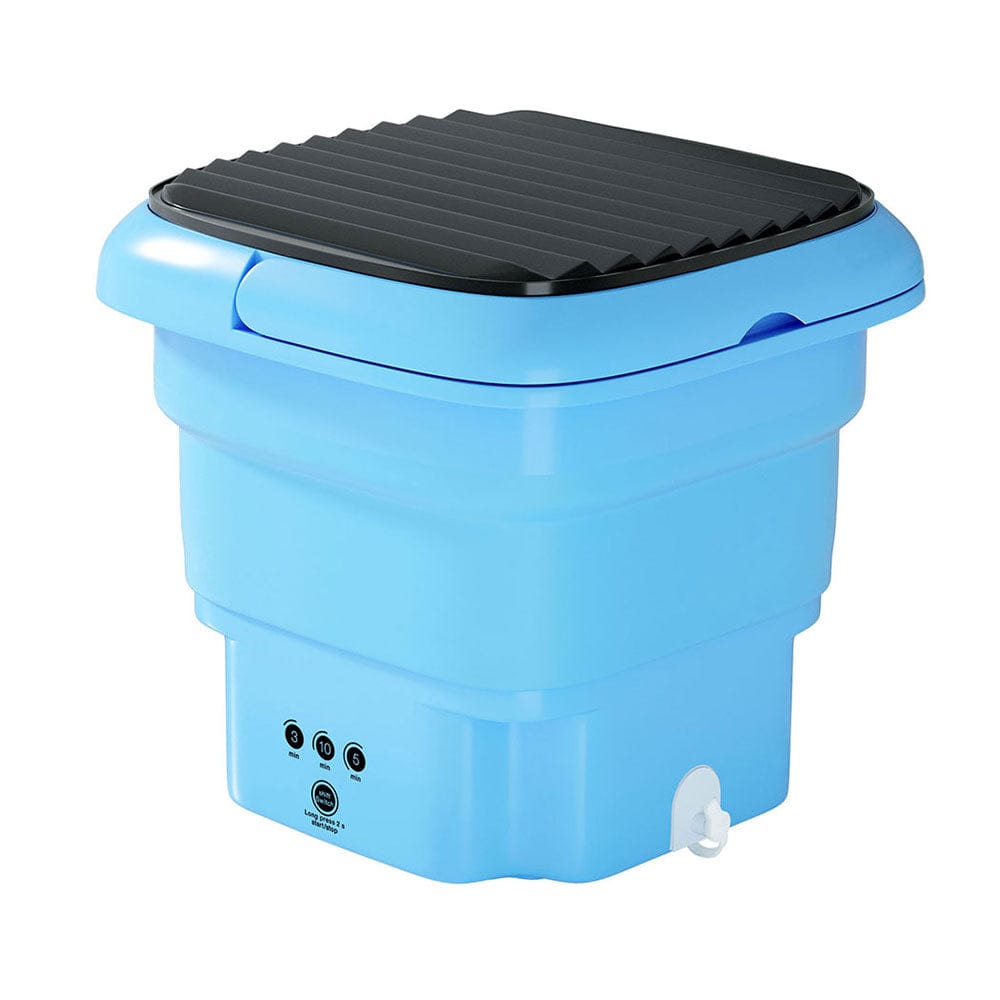 Devanti Portable Washing Machine 4.5L Blue - SportZone.co.nz