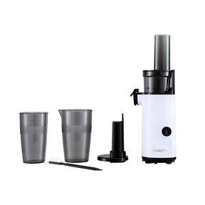 Devanti Slow Juicer Cold Press Fruit Juice Extractor 130W White - SportZone.co.nz