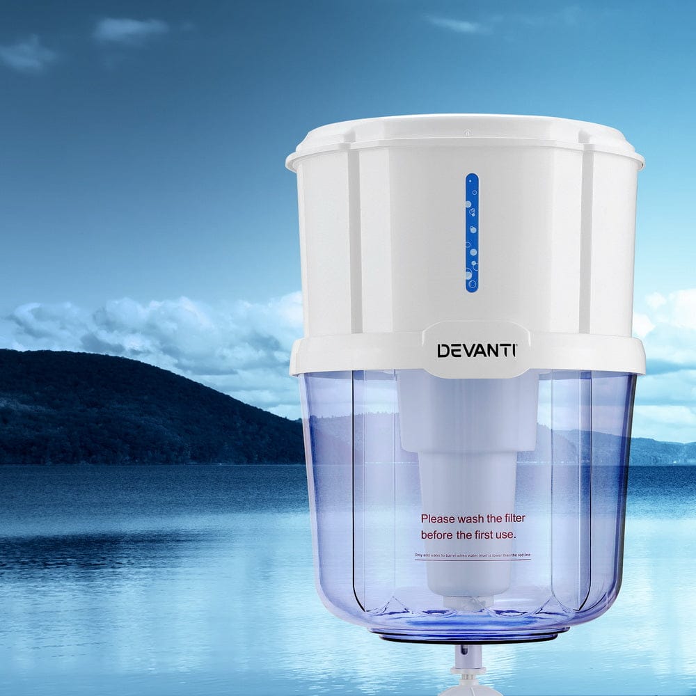 Devanti Water Cooler Dispenser 15L Filter Bottle - SportZone.co.nz