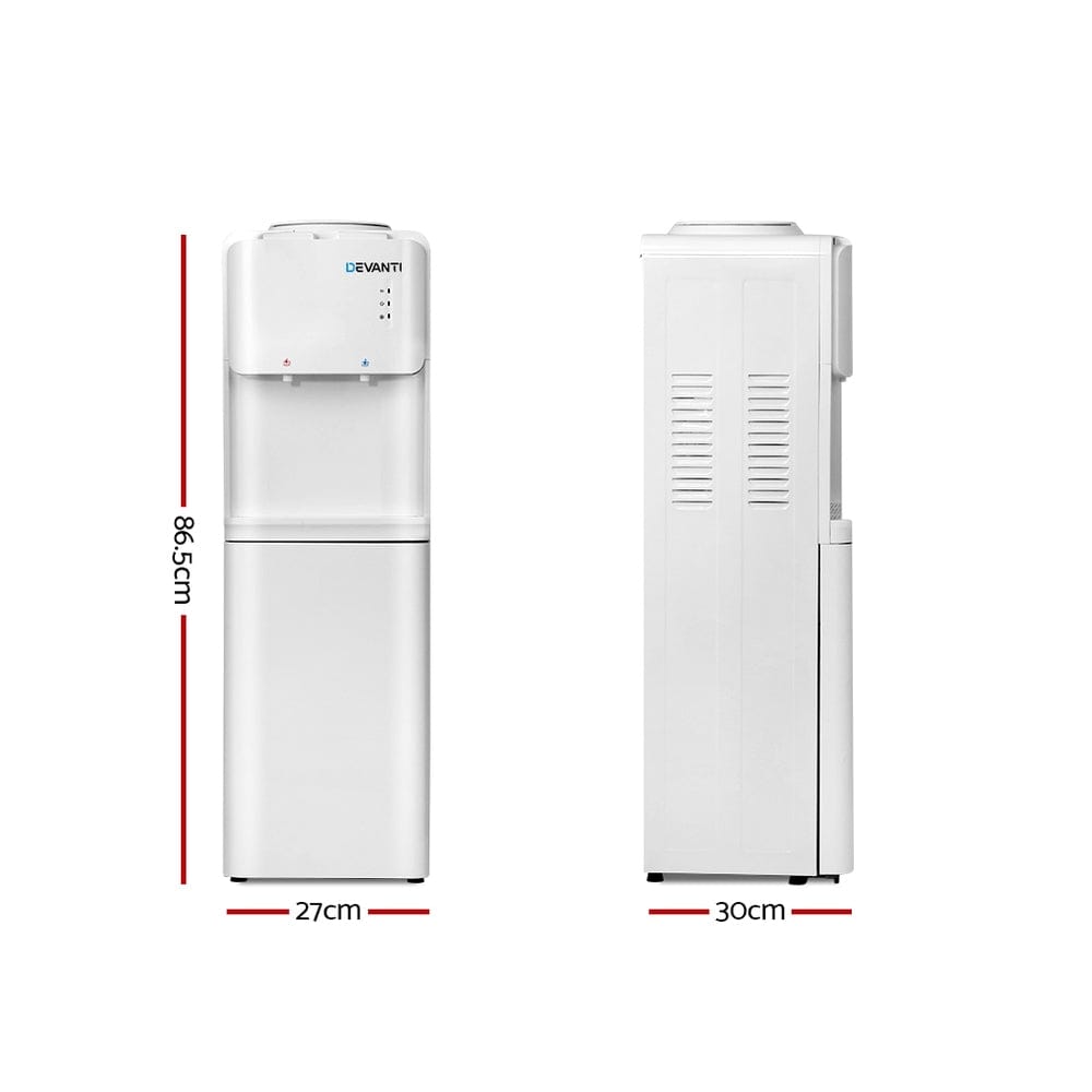 Devanti Water Cooler Dispenser Stand White - SportZone.co.nz