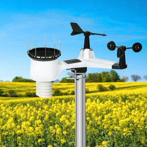 Devanti Weather Station Indoor Outdoor Wireless WiFi Professional Solar Sensor - SportZone.co.nz