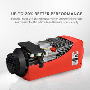 Diesel Heater 12V Caravan Camper Trailer Van Air Motorhome 5kW Volt Parking RV - SportZone.co.nz
