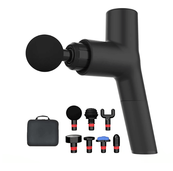 Electric fascia gun with hot and cold therapy, designed for fitness, exercise, and muscle relaxation. - SportZone.co.nz