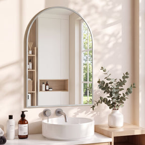 Embellir 61x41cm Silver Arch Wall Mirror - SportZone.co.nz