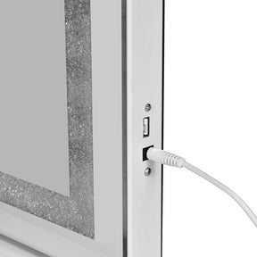 Embellir Bluetooth Makeup Mirror 80x58cm Hollywood Vanity with LED Light Crystal - SportZone.co.nz