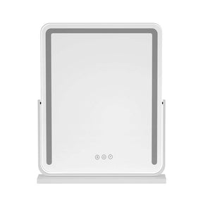 Embellir Makeup Mirror 40x50cm Hollywood Vanity with LED Light Strip Rotation - SportZone.co.nz