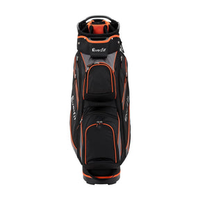Everfit 14 Ways Dividers Golf Bag Stand Insulated Carry Bag Zippered Rain Cover - SportZone.co.nz
