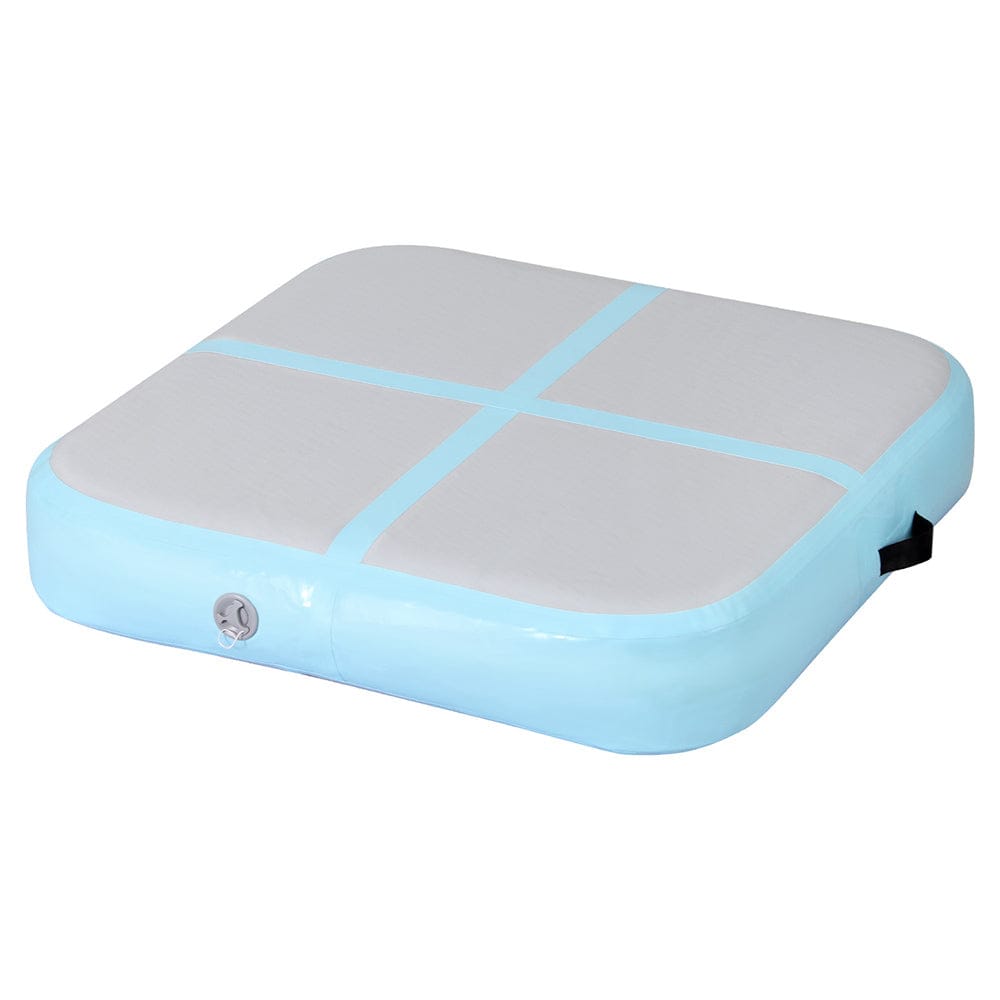 Everfit 1m Air Track Mat Inflatable Gymnastics Tumbling Mat Green - SportZone.co.nz