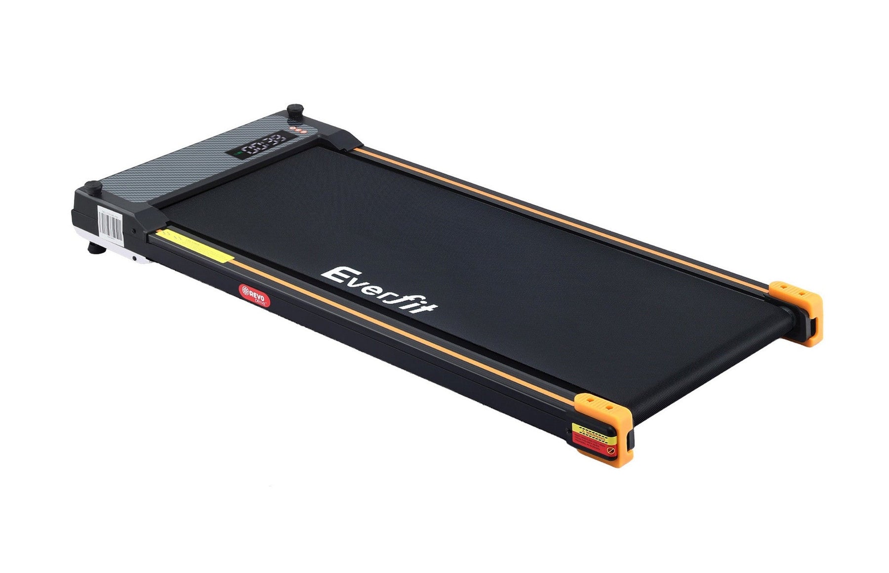 Everfit 2-in-1 Walking Pad Treadmill with Massage Function 380mm Black - SportZone.co.nz