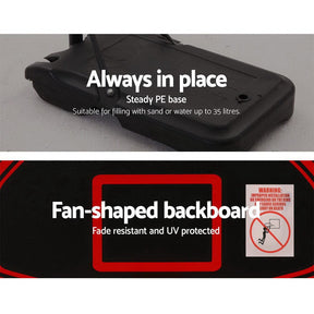 Everfit 2.1M Basketball Hoop Stand System Adjustable Portable Pro Kids Black - SportZone.co.nz