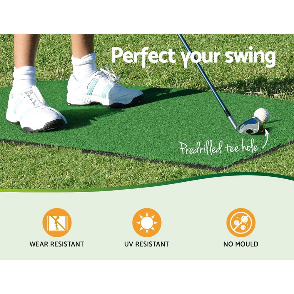 Everfit 3.5m Golf Practice Net with Driving Mat Training Aid Target Hitting - SportZone.co.nz