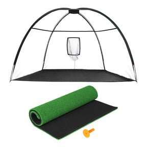 Everfit 3.5m Golf Practice Net with Driving Mat Training Aid Target Hitting - SportZone.co.nz