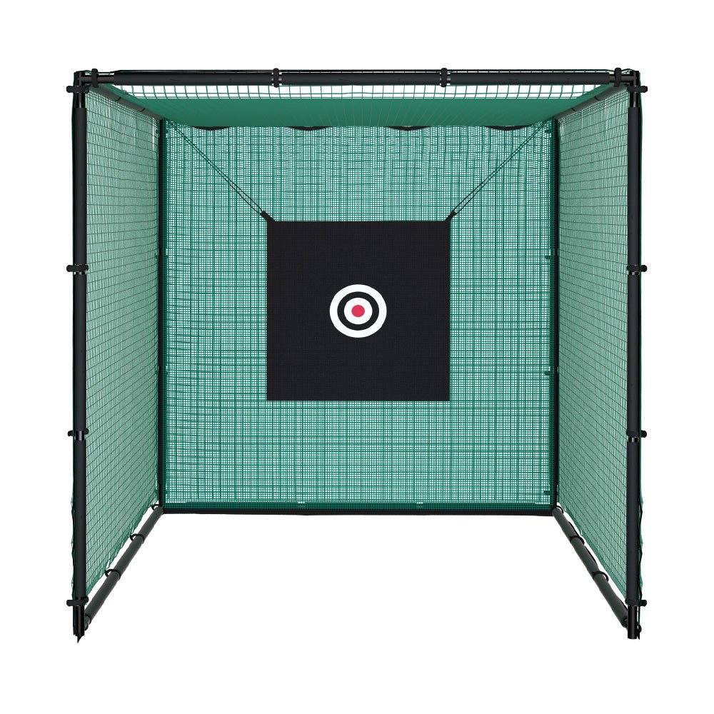 Everfit 3m Golf Practice Net Hitting Cage with Steel Frame Baseball Training - SportZone.co.nz
