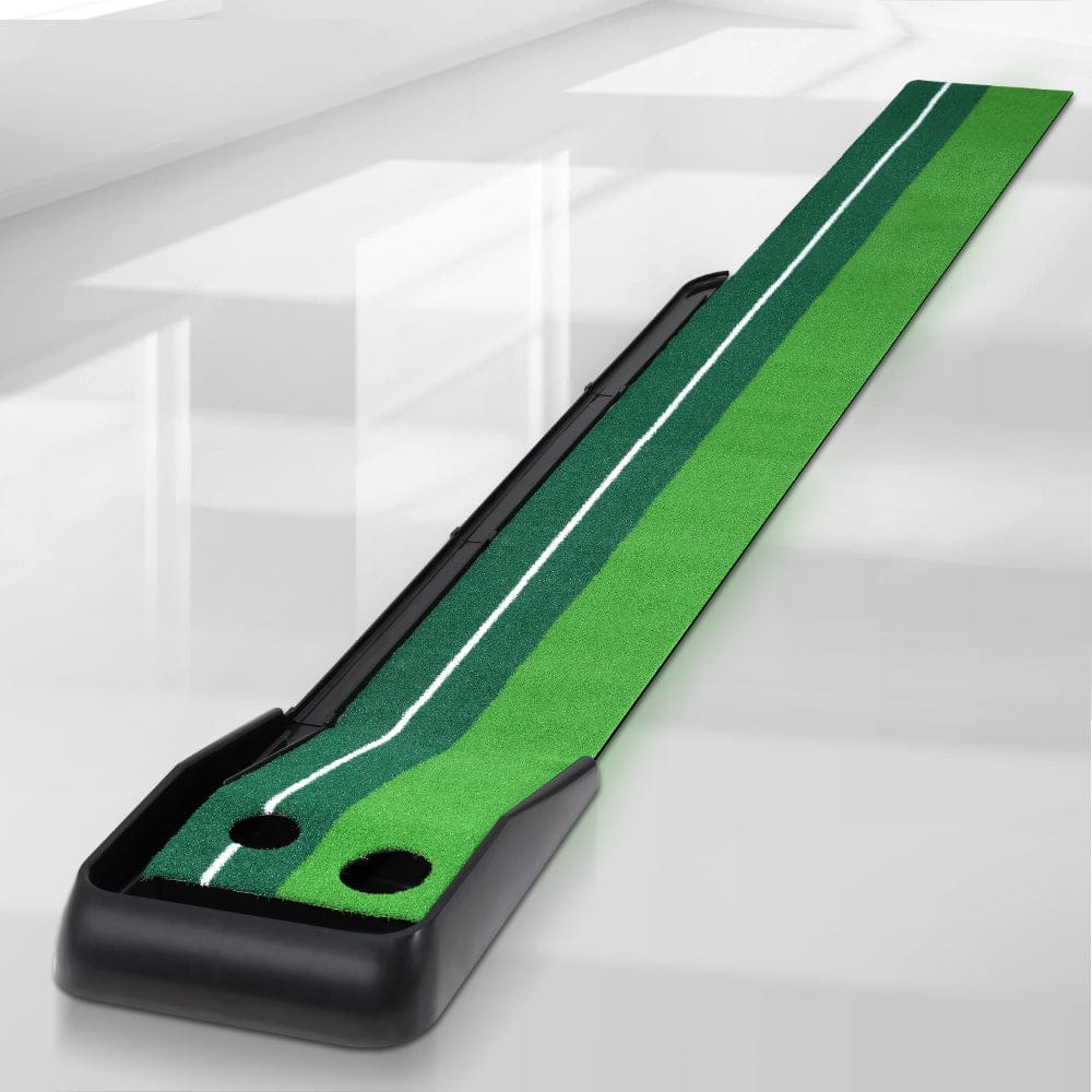 Everfit 3M Golf Putting Practice Mat Auto Return Putter Indoor Outdoor Training - SportZone.co.nz