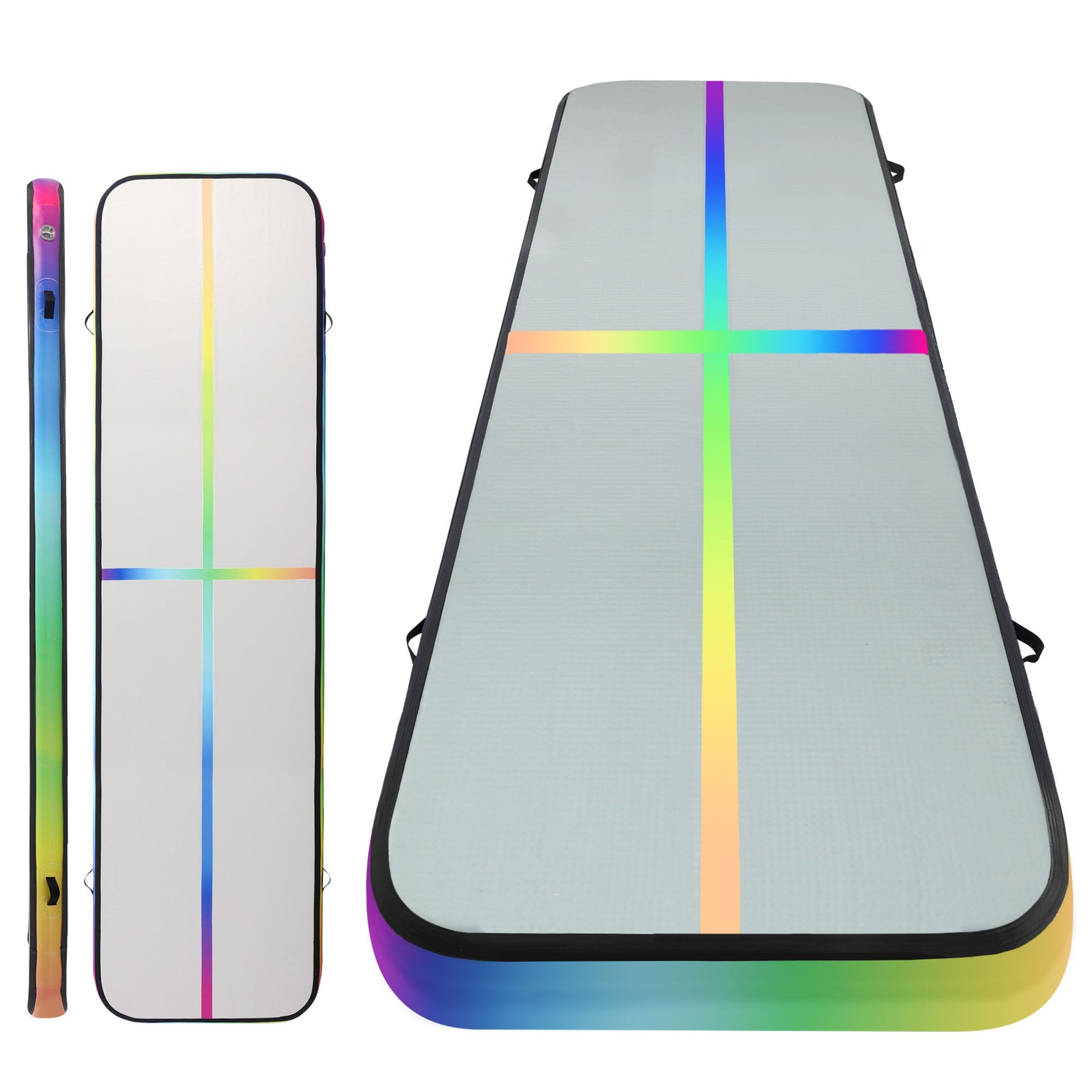 Everfit 4M Air Track Gymnastics Tumbling Exercise Cheerleading Mat Inflatable - SportZone.co.nz