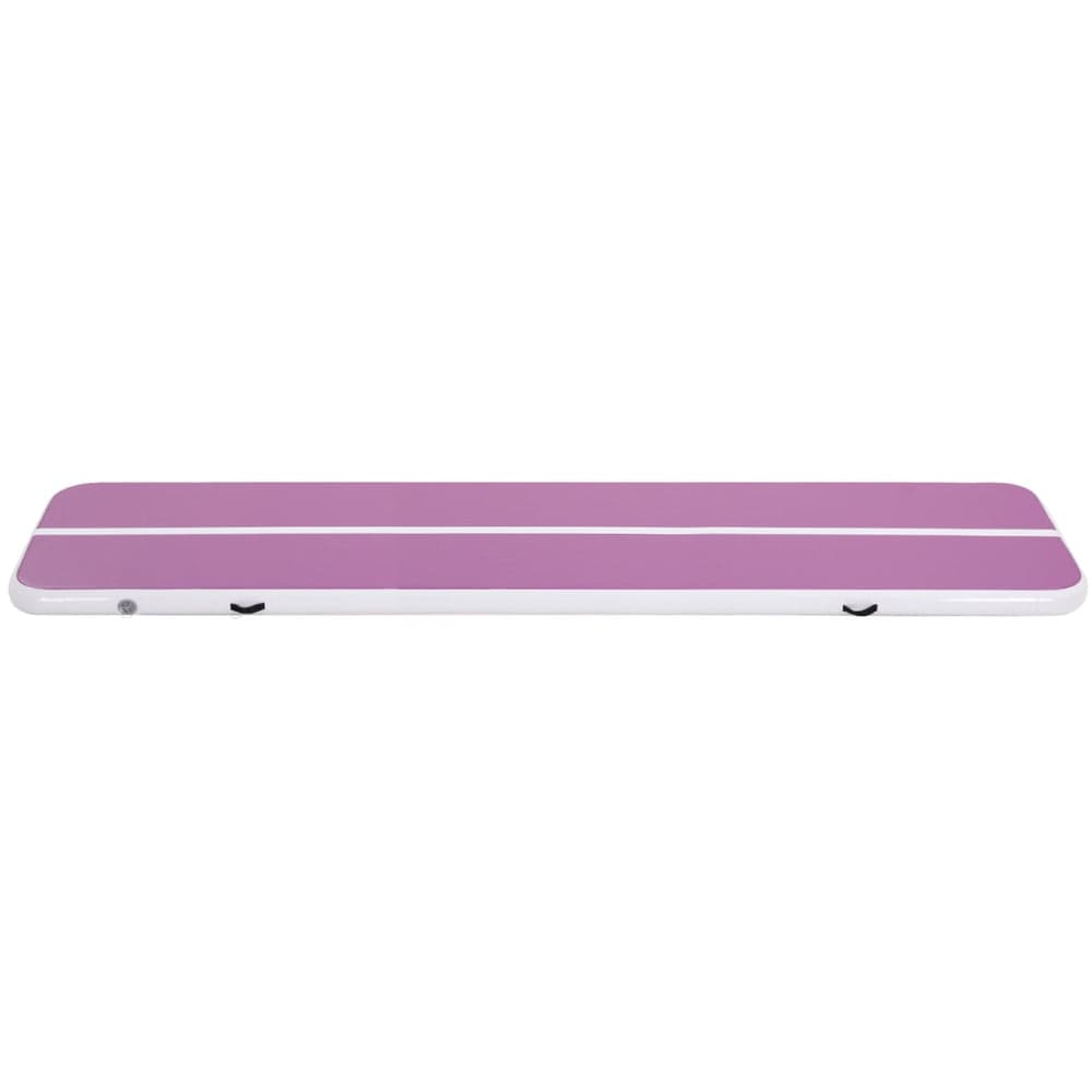 Everfit 4M Air Track Gymnastics Tumbling Exercise Cheerleading Mat Inflatable Purple - SportZone.co.nz