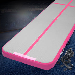 Everfit 4X1M Airtrack Inflatable Air Track Tumbling Mat W/Pump Floor Gymnastics - SportZone.co.nz