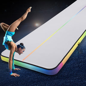 Everfit 6M Air Track Mat Inflatable Gymnastics Tumbling Mat Colourful - SportZone.co.nz