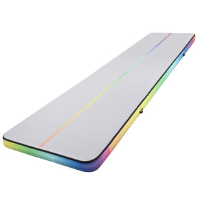 Everfit 6M Air Track Mat Inflatable Gymnastics Tumbling Mat Colourful - SportZone.co.nz
