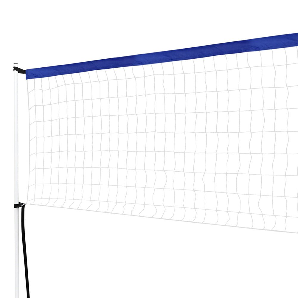 Everfit 6M Portable Volleyball Net Set Adjustable Height Multi - Sport Net with Ball and Bag - SportZone.co.nz