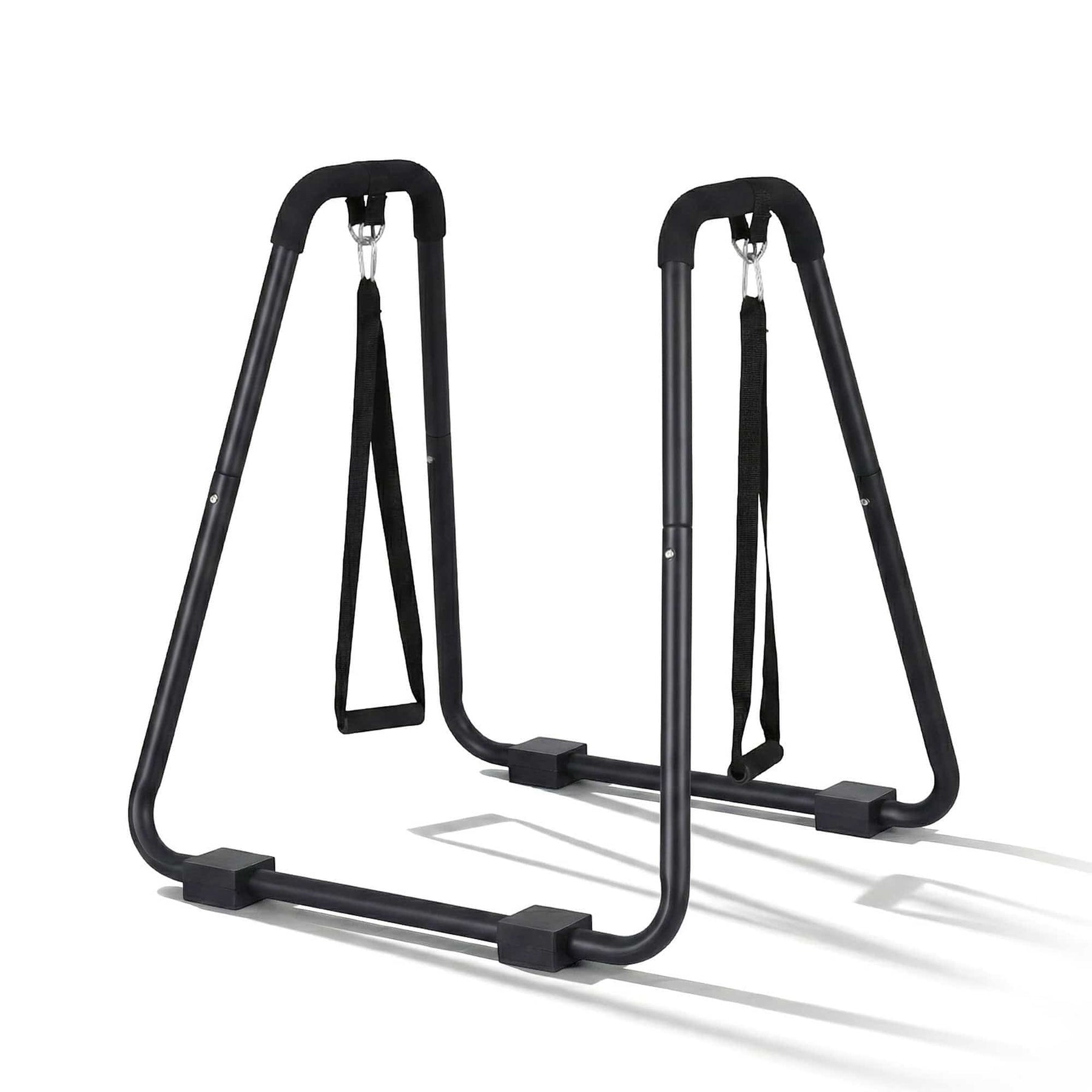 Everfit Dip Station Parallel Bars Heavy Duty Home Gym Stand Calisthenics Black - SportZone.co.nz
