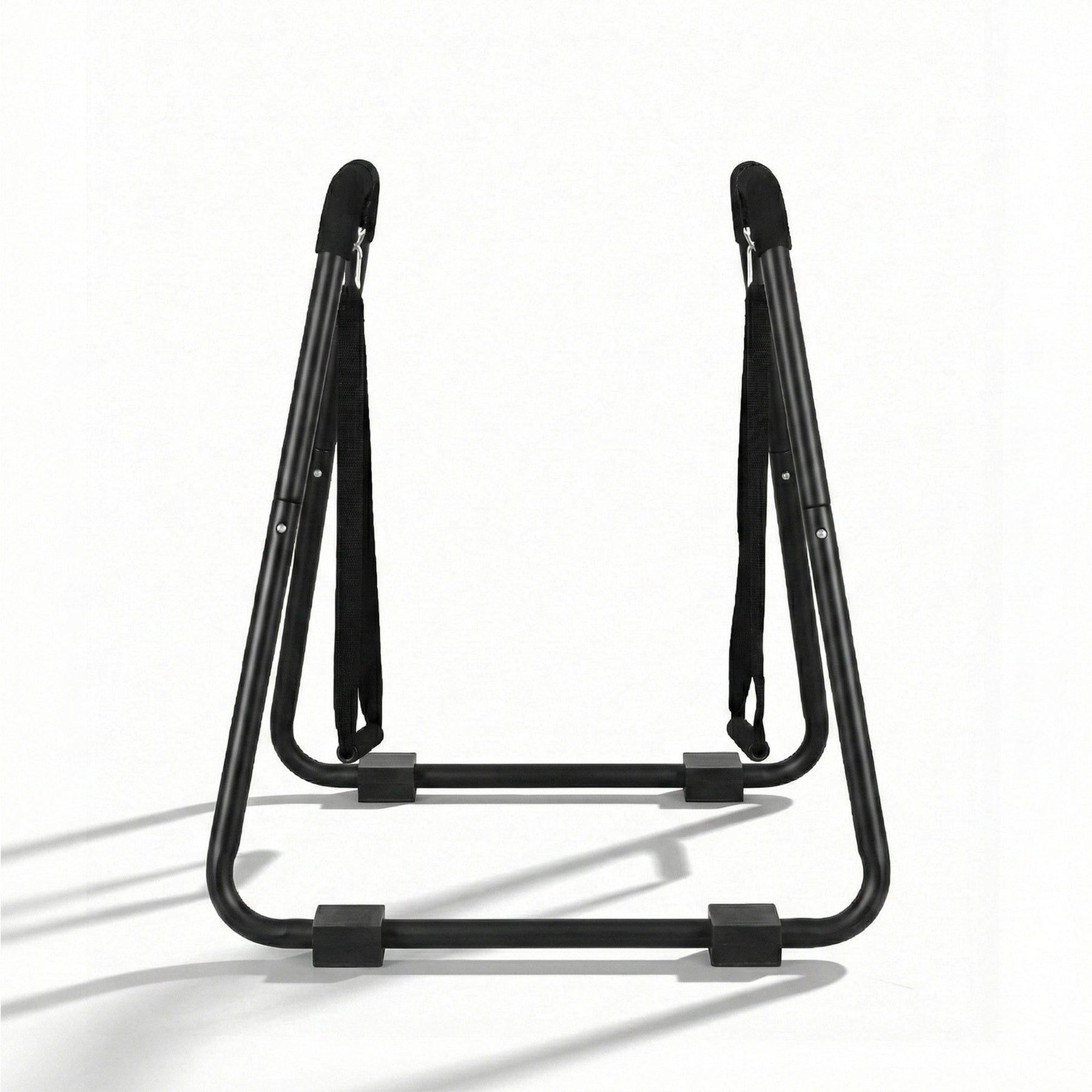 Everfit Dip Station Parallel Bars Heavy Duty Home Gym Stand Calisthenics Black - SportZone.co.nz