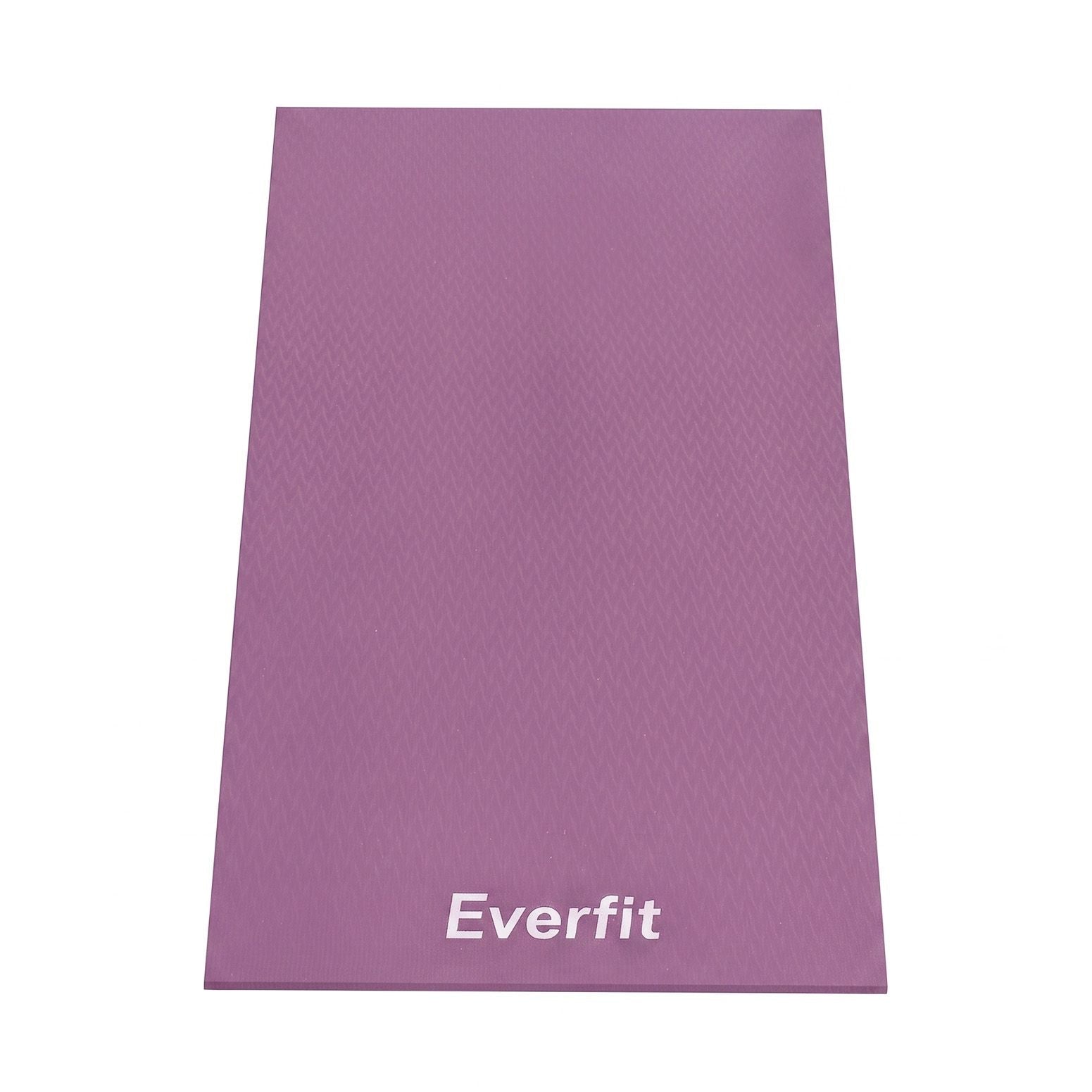 Everfit Exercise Equipment Mat 2M Treadmill Floor Rug Home Gym Fitness Purple - SportZone.co.nz