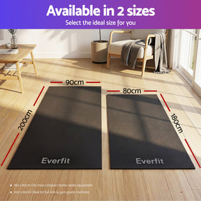 Everfit Exercise Equipment Mat Treadmill Floor Rug Home Gym Bike Fitness Yoga 2M - SportZone.co.nz