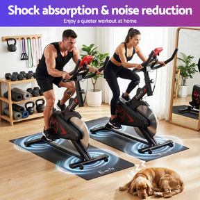 Everfit Exercise Equipment Mat Treadmill Floor Rug Home Gym Fitness Yoga 1.5M - SportZone.co.nz