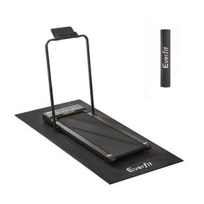 Everfit Exercise Equipment Mat Treadmill Floor Rug Home Gym Fitness Yoga 1.5M - SportZone.co.nz