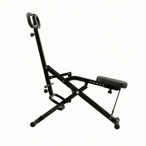 Everfit Foldable Squat Machine Deep Squat Rowing Machine 5 Adjustable Seat Home Gym - SportZone.co.nz