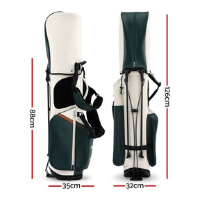 Everfit Golf Stand Bag Lightweight Carry Bag Dual Strap Club Divider - SportZone.co.nz