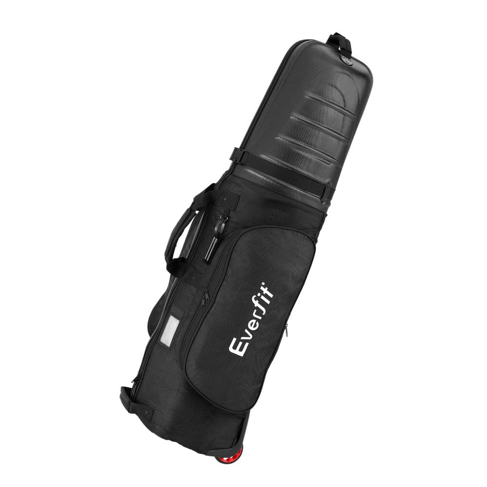 Everfit Golf Travel Bags for Airlines with Wheels Golf Clubs Hard Case Foldable - SportZone.co.nz