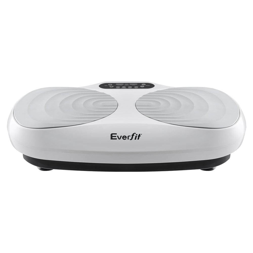 Everfit Vibration Machine Vertical Rhythm Platform Resistance Rope Home Workout - SportZone.co.nz