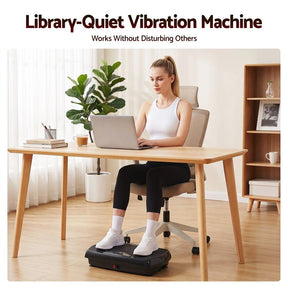 Everfit Vibration Plate Exercise Machine with Bluetooth - 150kg Fitness Platform, 150 Speed Levels - SportZone.co.nz