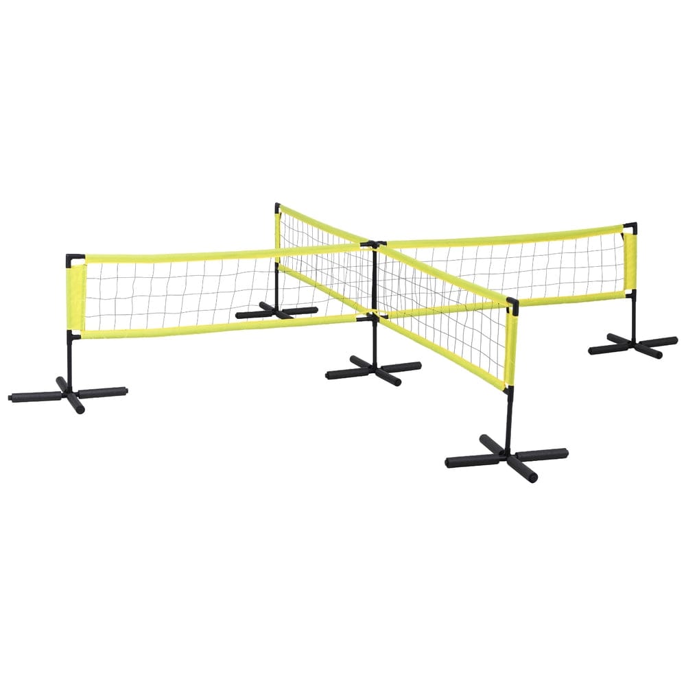 Everfit Water Volleyball Net Set Portable Swimming Pool Nets Game 4 Anchor Bags - SportZone.co.nz