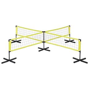 Everfit Water Volleyball Net Set Portable Swimming Pool Nets Game 4 Anchor Bags - SportZone.co.nz