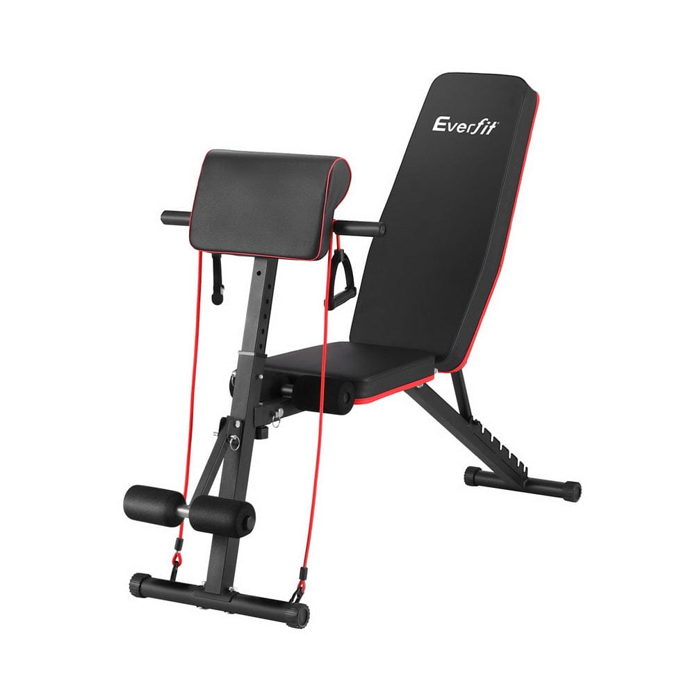Everfit Weight Bench Adjustable Preacher Curl Bench Press Dumbbell Stool 260kg - SportZone.co.nz
