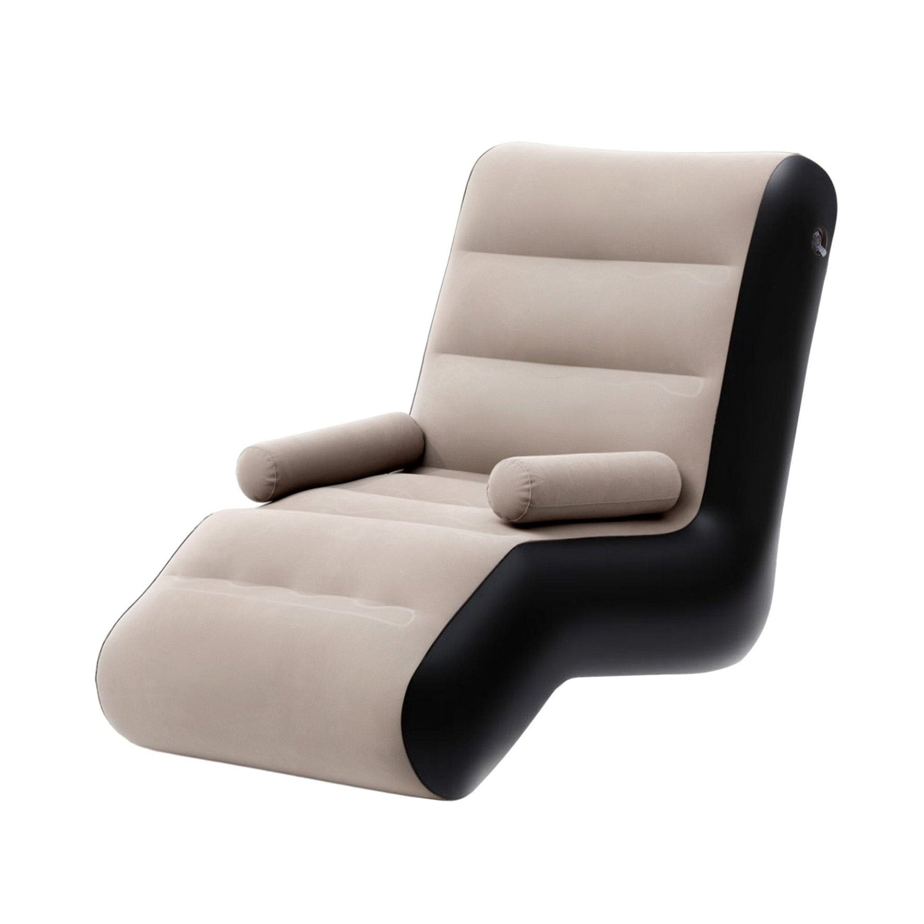 Gardeon Inflatable Chair Sun Lounger Blow Up Folding Air Chairs Sofa for Camping with Pump - SportZone.co.nz