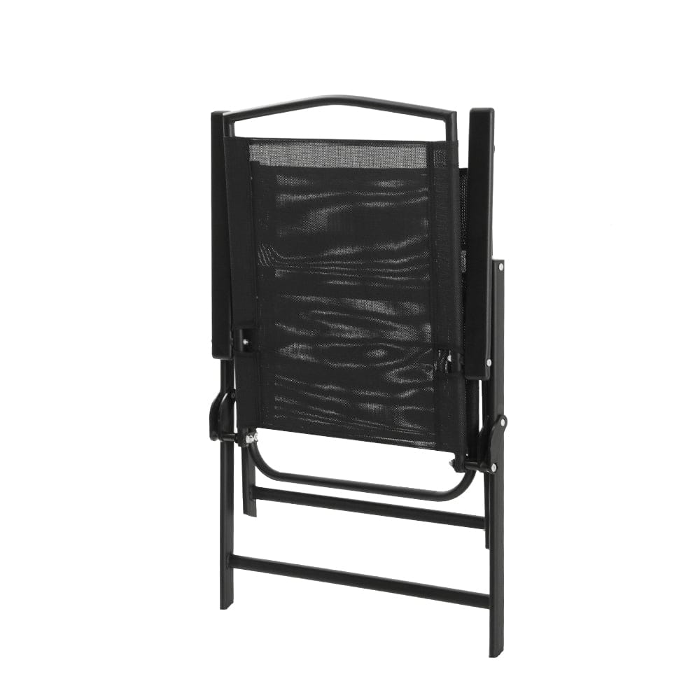 Gardeon Outdoor Chairs Portable Folding Camping Chair Steel Patio Furniture - SportZone.co.nz