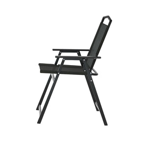 Gardeon Outdoor Chairs Portable Folding Camping Chair Steel Patio Furniture - SportZone.co.nz