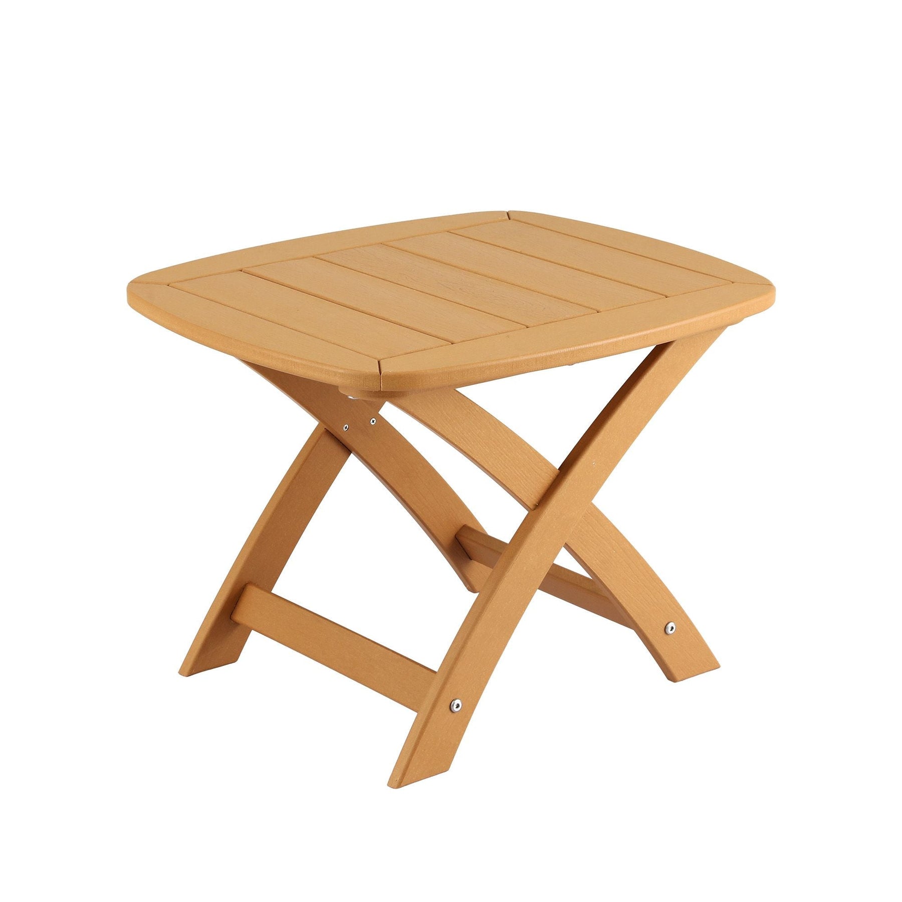 Gardeon Outdoor Coffee Side Table HDPE Desk Indoor Patio Furniture Garden Natural - SportZone.co.nz