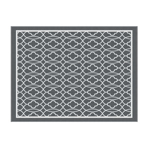 Gardeon Outdoor Rugs 274x366cm Large Carpet Reversible Area Mat PP Dual - Sided Patio Rug - SportZone.co.nz