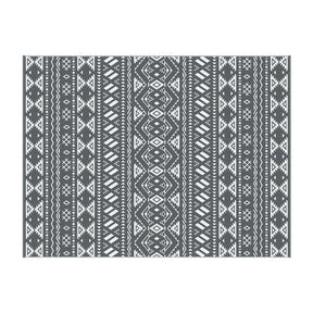 Gardeon Outdoor Rugs 274x366cm Large Carpet Reversible Area Mat PP Dual - Sided Patio Rug Bohemian - SportZone.co.nz