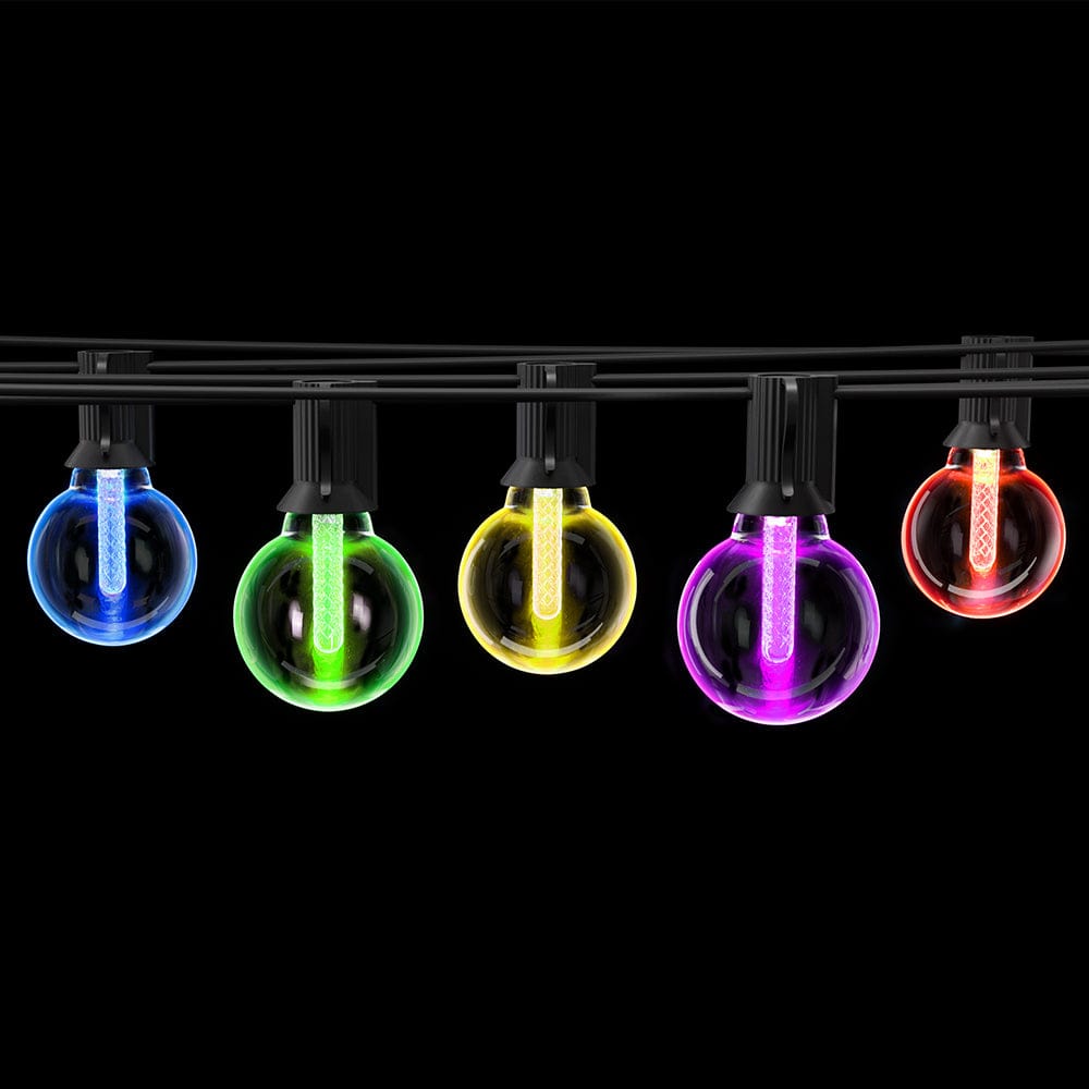Gardeon Smart Festoon Lights Outdoor Waterproof RGB LED String Light WiFi APP - SportZone.co.nz