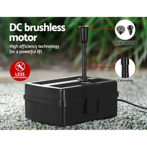 Gardeon Solar Pond Pump Water Fountain Filter Box Submersible Outdoor Pool 6.6FT - SportZone.co.nz