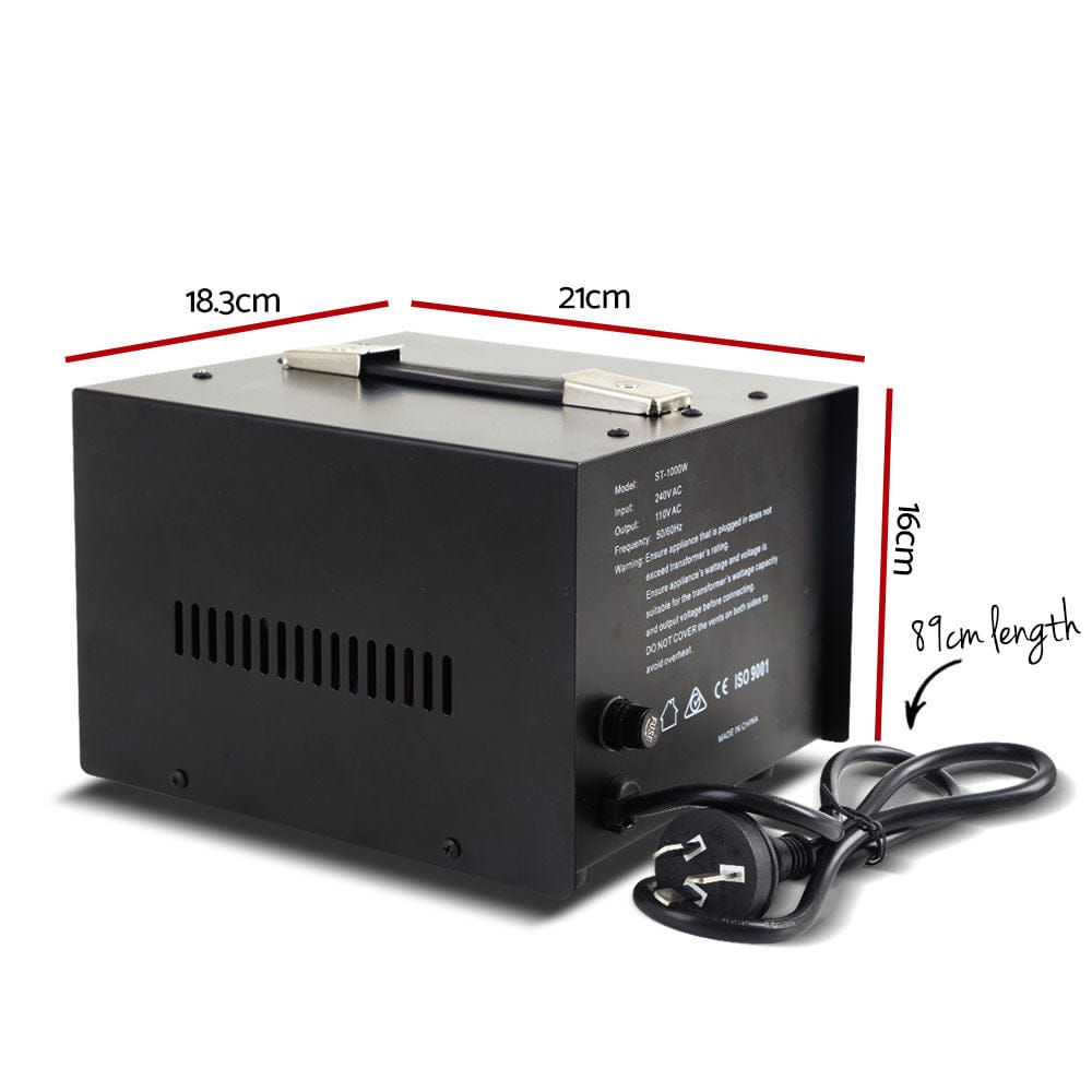 Giantz 1000 Watt Step Down Transformer - SportZone.co.nz