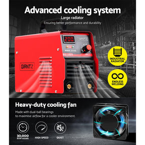 Giantz 200 Amp Inverter Welder MMA ARC DC IGBT Welding Machine Stick Portable - SportZone.co.nz